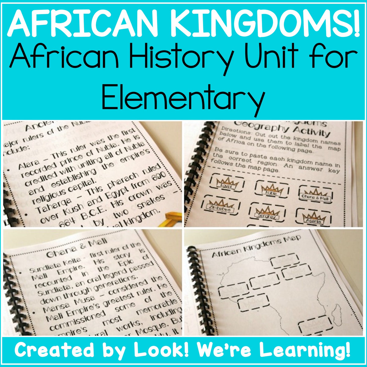 African Kingdoms! African History Printable Unit Study – Look! We're ...