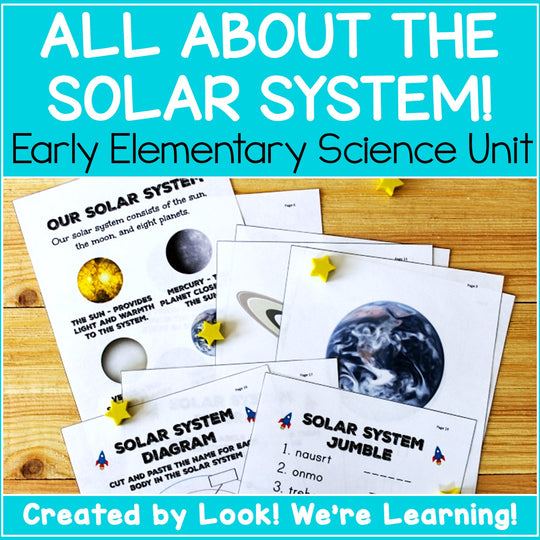 Solar System Printable Pack - Look! We're Learning!